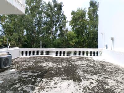 Terrace Image of 500 Sq.ft 1 RK Builder Floor for rent in Pitampura New Delhi for Rs. 18000