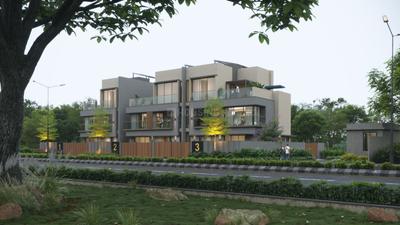 Image of 2255 Sq.ft 4 BHK Independent House for sale in South Bopal, Ahmedabad for Rs. 55100000
