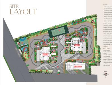 Image of 2320 Sq.ft 3.5 BHK Apartment / Flat for sale in Lansum EL Palacio, Puppalaguda, Hyderabad for Rs. 17590387