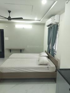 Bedroom Image of 250 Sq.ft 1 RK Builder Floor for rent in Financial District Hyderabad for Rs. 22000
