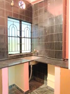 Kitchen Image of 1200 Sq.ft 3 BHK Apartment / Flat for sale in Santoshpur Kolkata for Rs. 4300000