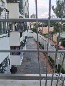 Balcony Image of 1200 Sq.ft 2 BHK Apartment / Flat for rent in HBR Layout Bengaluru for Rs. 42000