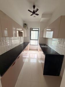 Kitchen Image of 850 Sq.ft 2 BHK Apartment / Flat for rent in Kalpataru Immensa, Thane West Thane for Rs. 48000
