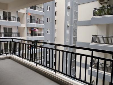 Balcony Image of 2061 Sq.ft 3 BHK Apartment / Flat for rent in Praneeth Pranav Solitaire, Bachupally Hyderabad for Rs. 50000