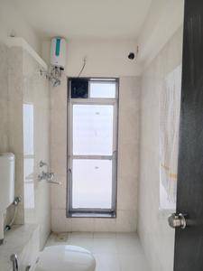 Common Bathroom Image of 700 Sq.ft 1 BHK Apartment / Flat for rent in Cosmos 27 GBR, Kasarvadavali Thane for Rs. 16504