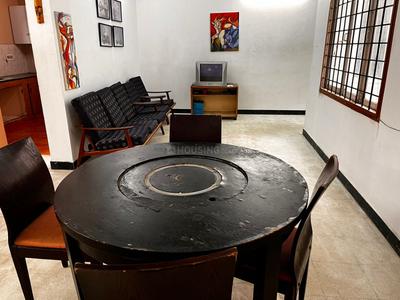 Hall Image of 1200 Sq.ft 3 BHK Apartment / Flat for rent in Thoraipakkam Chennai for Rs. 38000