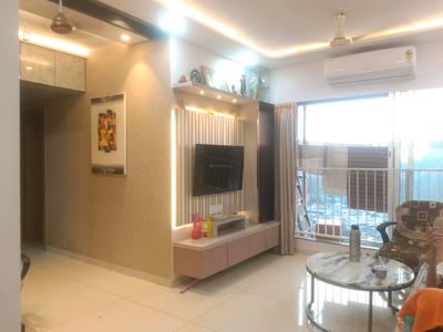 Living Room Image of 800 Sq.ft 2 BHK Apartment / Flat for sale in Godrej Nest, Kandivali East Mumbai for Rs. 23000000