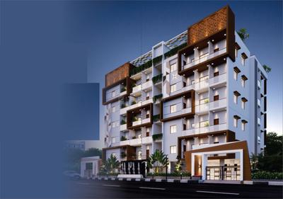 Image of 1249 Sq.ft 2 BHK Apartment / Flat for sale in Prathishta Nigama, Serilingampally, Hyderabad for Rs. 9750000