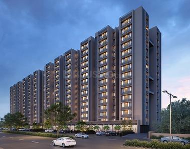 Image of 1340 Sq.ft 3 BHK Apartment / Flat for sale in Orchid Valley, Shela, Ahmedabad for Rs. 6500000
