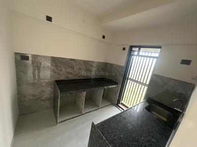 Kitchen Image of 450 Sq.ft 1 BHK Apartment / Flat for rent in Paradigm Antalya, Jogeshwari West Mumbai for Rs. 48000