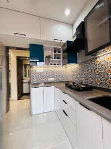 Kitchen Image of 460 Sq.ft 1 BHK Apartment / Flat for sale in Wavandhal Navi Mumbai for Rs. 3500000