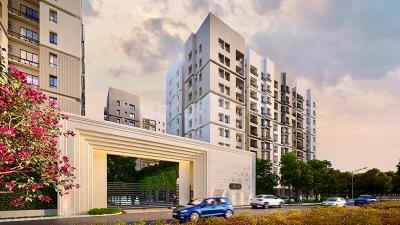 Image of 1357 Sq.ft 3.5 BHK Apartment / Flat for sale in Srijan Natura, New Alipore, Kolkata for Rs. 21500000