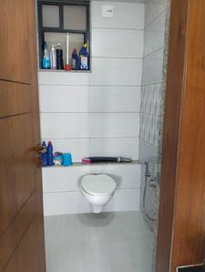 Bathroom Image of 1890 Sq.ft 3 BHK Apartment / Flat for sale in Krishna Dharti Saket Height, Gota Ahmedabad for Rs. 15100000