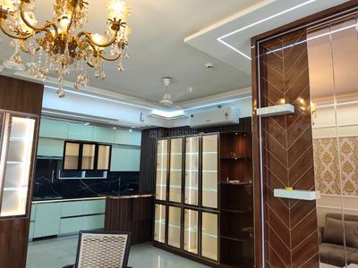Kitchen Image of 1500 Sq.ft 3 BHK Apartment / Flat for rent in Omaxe The Palace, Gomti Nagar Lucknow for Rs. 55000