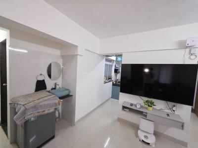 Hall Image of 600 Sq.ft 1 BHK Apartment / Flat for rent in Naiknavare Sunshine Court, Kalyani Nagar Pune for Rs. 40000