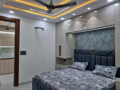 Bedroom Image of 1100 Sq.ft 3 BHK Apartment / Flat for sale in Dwarka Mor New Delhi for Rs. 7500000