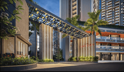 Image of 1500 Sq.ft 3 BHK Apartment / Flat for sale in Wakad, Pune for Rs. 13900000
