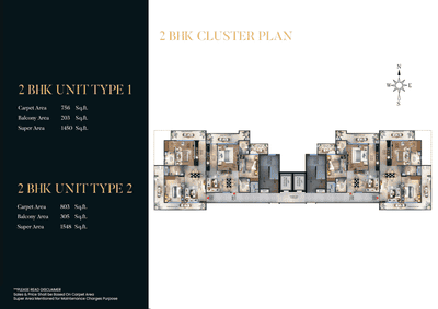 Image of 1548 Sq.ft 2 BHK Apartment / Flat for sale in Arttech The Story House, Sector 89A, Gurgaon for Rs. 23220000