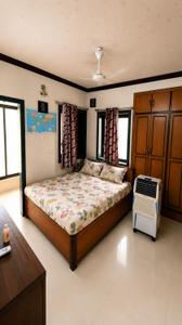 Bedroom Image of 1100 Sq.ft 3 BHK Apartment / Flat for rent in Kalwa Thane for Rs. 16000