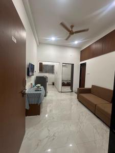 Hall Image of 600 Sq.ft 1 BHK Builder Floor for rent in Mahalakshmi Nagar Indore for Rs. 18000