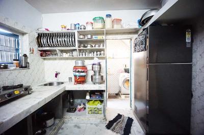 Kitchen Image of 990 Sq.ft 3 BHK Independent House for sale in Isanpur Ahmedabad for Rs. 7000000