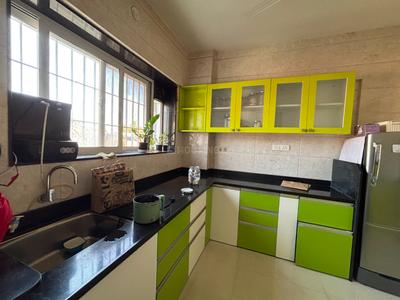 Kitchen Image of 1300 Sq.ft 3 BHK Apartment / Flat for rent in Govind Nagar Nashik for Rs. 31000