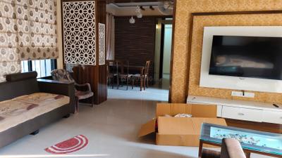 Living Room Image of 1560 Sq.ft 3 BHK Apartment / Flat for sale in Mont Vert Belair, Bhugaon Pune for Rs. 14300000