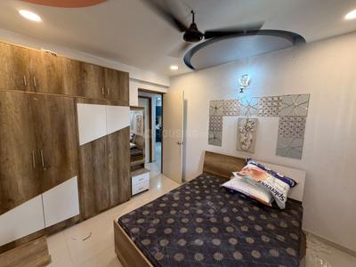 Bedroom Image of 1435 Sq.ft 3 BHK Apartment / Flat for rent in Shaligram Prime, South Bopal Ahmedabad for Rs. 55000