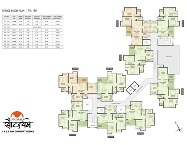 Image of 755 Sq.ft 2 BHK Apartment / Flat for sale in Primal Saundaryam, Chikhali, Pune for Rs. 5700000