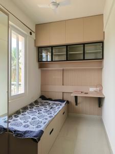 Guest Room Image of 1175 Sq.ft 2 BHK Apartment / Flat for rent in Shriram Solitaire, Yelahanka New Town Bengaluru for Rs. 45000