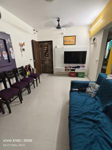 Living Room Image of 700 Sq.ft 1 BHK Apartment / Flat for sale in The Evergreen Heights, Kalwa Thane for Rs. 9000000