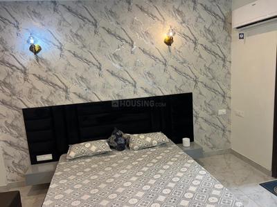 Bedroom Image of 400 Sq.ft 1 RK Apartment / Flat for rent in Gillco Palms, Sector 115 Mohali for Rs. 15000