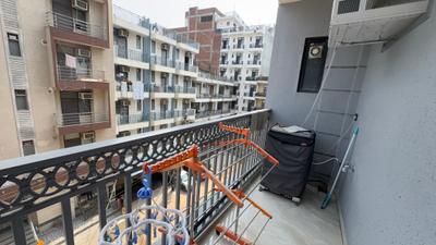 Balcony Image of 620 Sq.ft 1 RK Builder Floor for rent in DLF Phase 3 Gurgaon for Rs. 19000