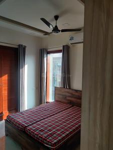 Bedroom Image of 900 Sq.ft 1 BHK Builder Floor for rent in Sector 77 Mohali for Rs. 26500