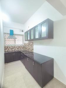 Kitchen Image of 600 Sq.ft 1 BHK Apartment / Flat for rent in Indira Nagar Bengaluru for Rs. 35000