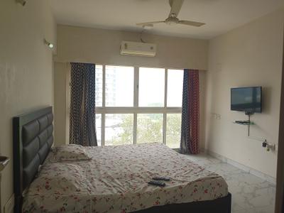 Bedroom Image of 1750 Sq.ft 3 BHK Apartment / Flat for rent in Raheja Ridgewood, Goregaon East Mumbai for Rs. 124999