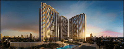 Image of 1604 Sq.ft 3 BHK Apartment / Flat for sale in Supreme Rivana Ph I, Punawale, Pune for Rs. 15300000