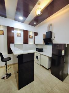 Kitchen Image of 500 Sq.ft 1 RK Builder Floor for rent in Sector 51 Gurgaon for Rs. 32000