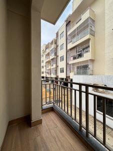 Balcony Image of 1300 Sq.ft 3 BHK Apartment / Flat for rent in Jakkur Bengaluru for Rs. 38000
