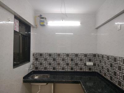 Kitchen Image of 575 Sq.ft 1 BHK Apartment / Flat for rent in Unnati Woods Phase 7, Kasarvadavali Thane for Rs. 19605