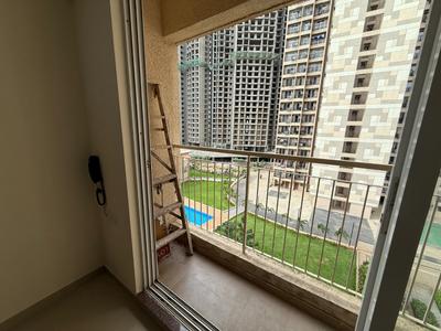 Balcony Image of 800 Sq.ft 2 BHK Apartment / Flat for rent in Kasarvadavali Thane for Rs. 23000