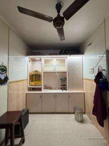 Kitchen Image of 650 Sq.ft 1 BHK Apartment / Flat for rent in Lok Puram Extn, Thane West Thane for Rs. 27000