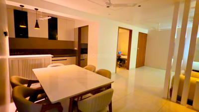 Hall Image of 2358 Sq.ft 3 BHK Apartment / Flat for rent in Shivalik Green View, Shantigram Ahmedabad for Rs. 95000
