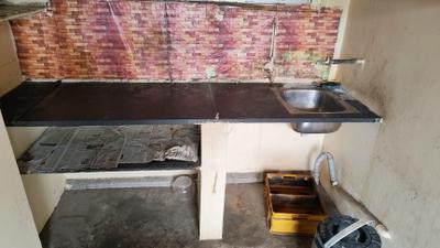 Kitchen Image of 650 Sq.ft 1 RK Independent House for rent in Ayodhya Nagar Nagpur for Rs. 5000