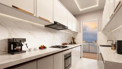 Kitchen Image of 1850 Sq.ft 3 BHK Apartment / Flat for sale in Sector 90 Gurgaon for Rs. 25000000