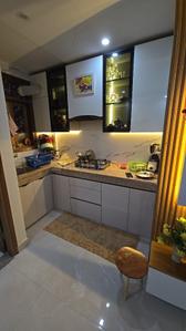 Kitchen Image of 1080 Sq.ft 2 BHK Builder Floor for sale in Molarband Extension New Delhi for Rs. 5000000