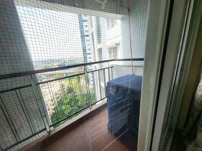 Balcony Image of 1400 Sq.ft 2 BHK Apartment / Flat for rent in Golden Grand, Yeswanthpur Bengaluru for Rs. 55000
