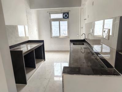 Kitchen Image of 675 Sq.ft 1 BHK Apartment / Flat for rent in Parth Lakeview, Dighe Thane for Rs. 35000