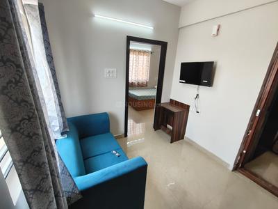Bedroom Image of 550 Sq.ft 1 BHK Independent House for rent in Marathahalli Bengaluru for Rs. 21000