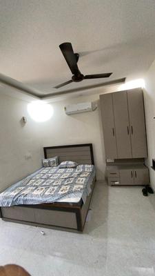 Bedroom Image of 400 Sq.ft 1 RK Apartment / Flat for rent in Bir Chhat Mohali for Rs. 14000